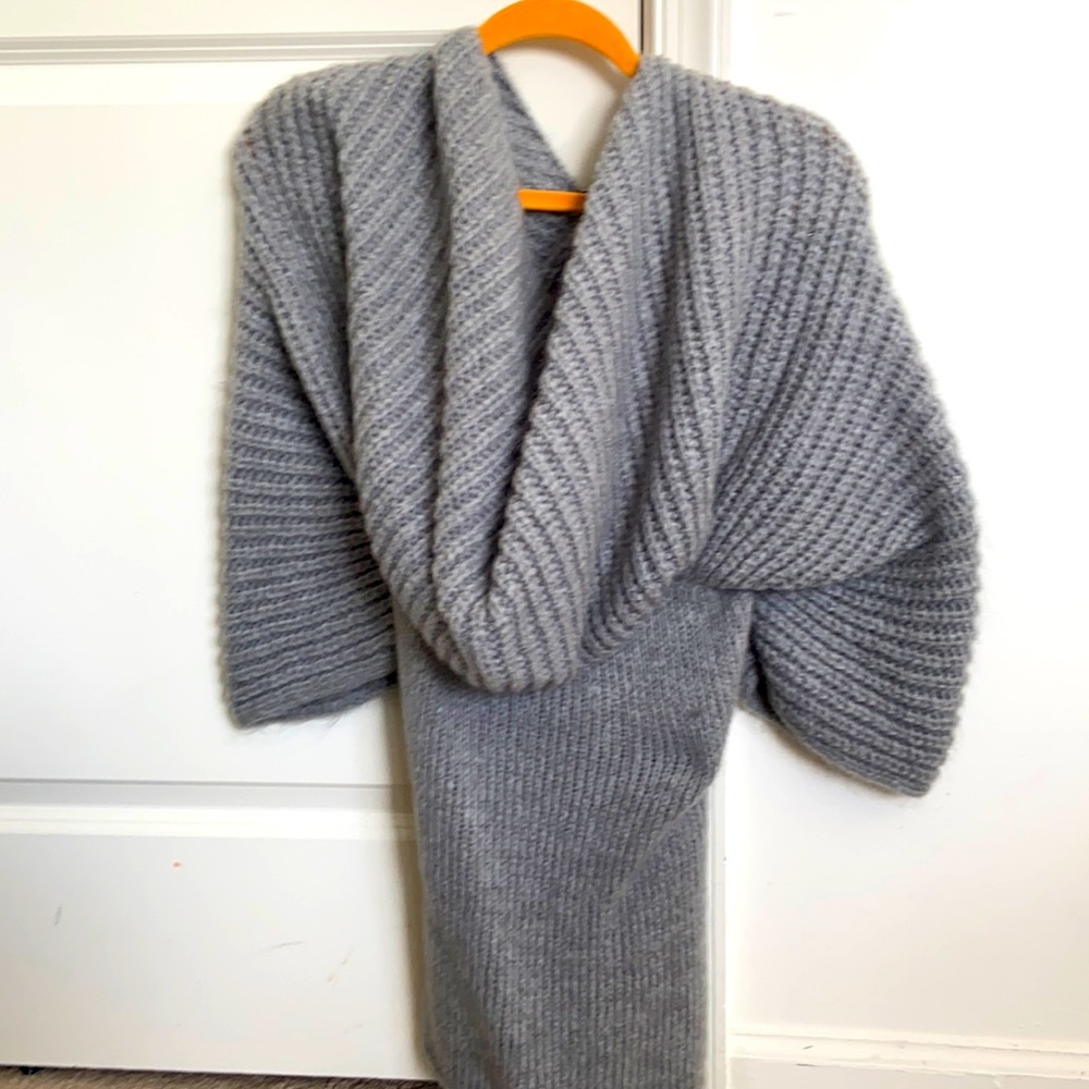 Grey Sweater Dress
